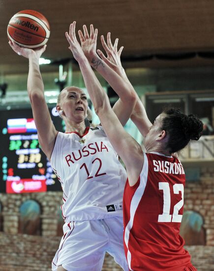 FIBA EuroBasket 2015. Women. Russia vs. Croatia