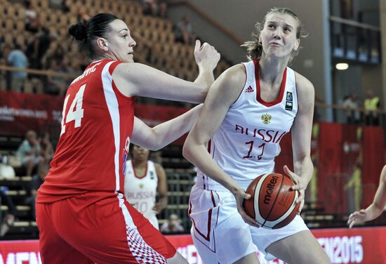 FIBA EuroBasket 2015. Women. Russia vs. Croatia