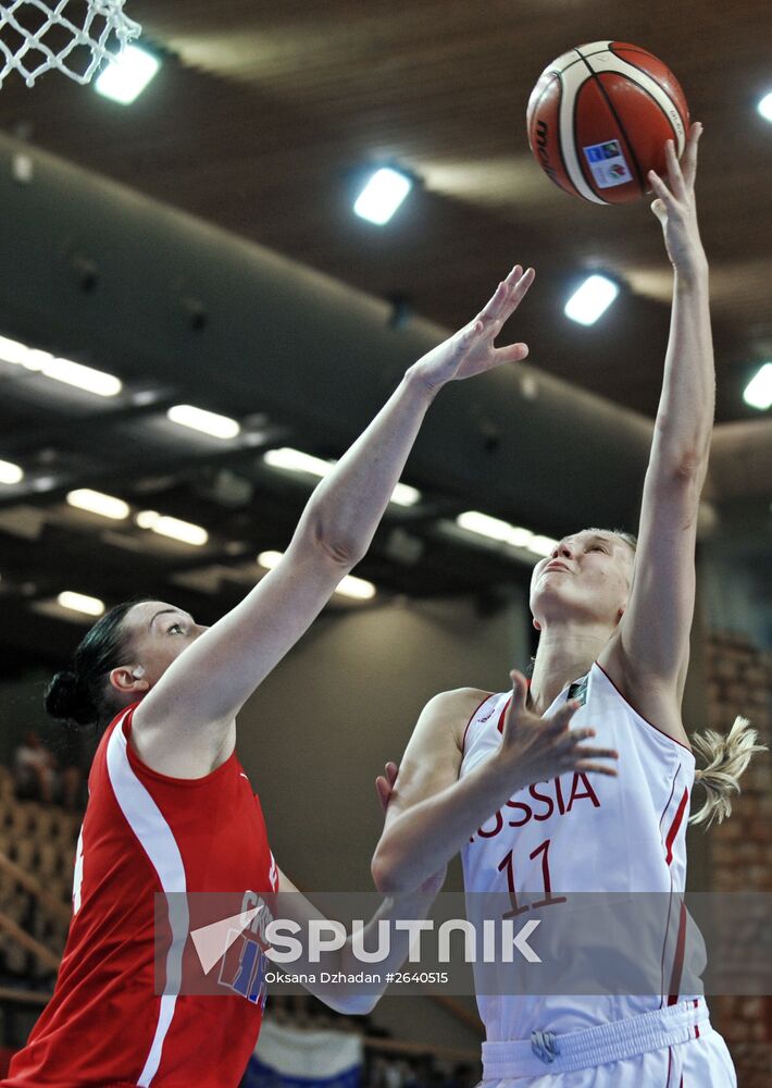FIBA EuroBasket 2015. Women. Russia vs. Croatia