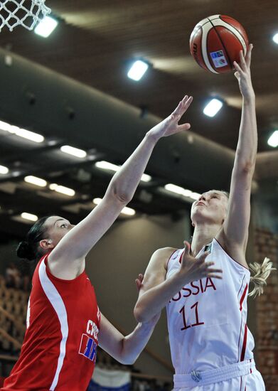 FIBA EuroBasket 2015. Women. Russia vs. Croatia