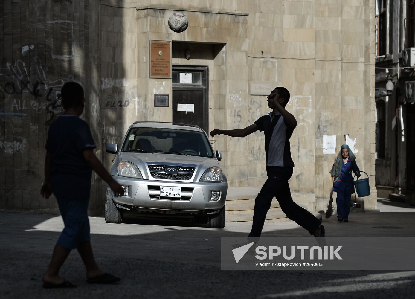 Preparations for 1st European Games