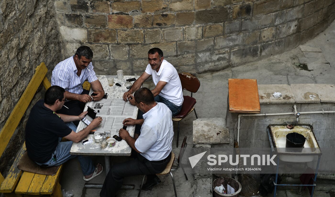 Preparations for 1st European Games