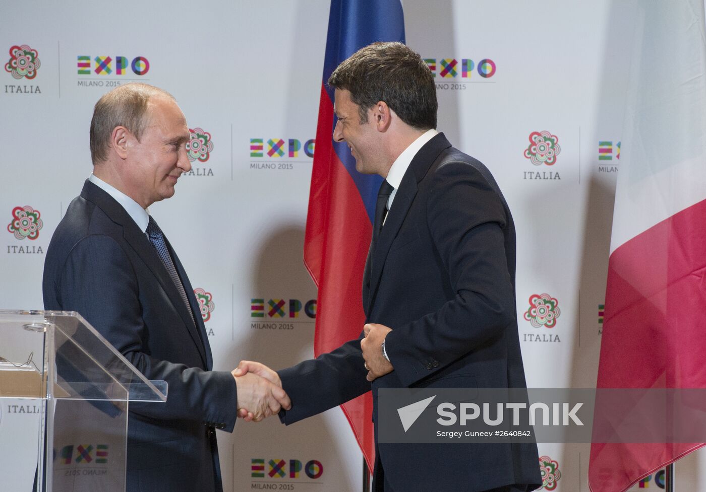 President Vladimir Putin visits Italy