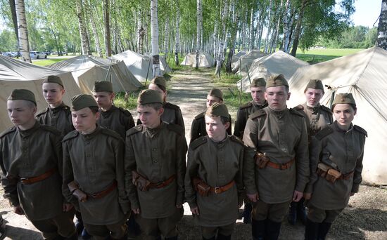 First shift of RMHS military historical camp starts in Moscow region