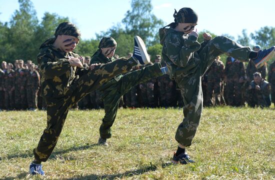 First shift of RMHS military historical camp starts in Moscow region