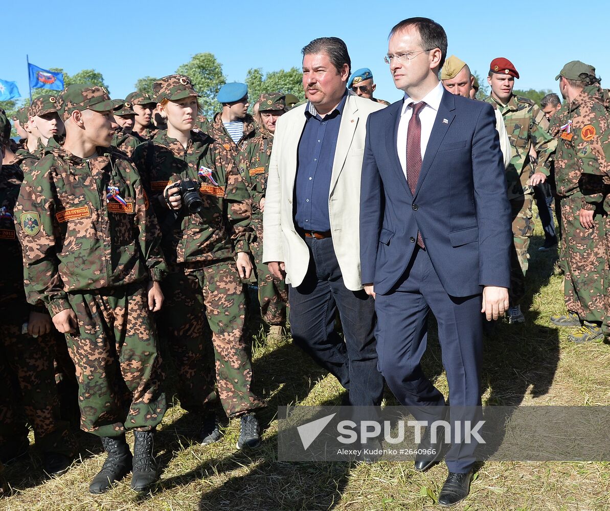 First shift of RMHS military historical camp starts in Moscow region