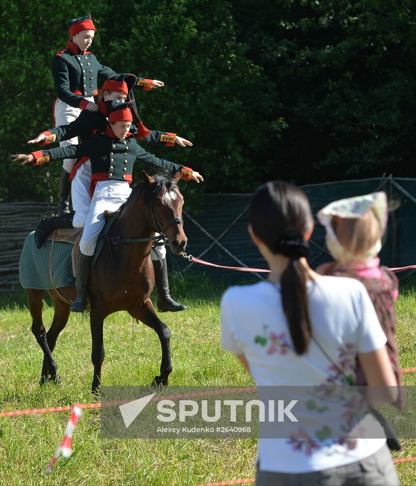 First shift of RMHS military historical camp starts in Moscow region