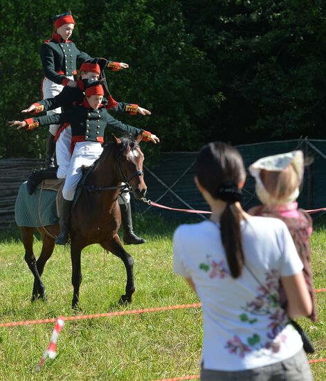 First shift of RMHS military historical camp starts in Moscow region