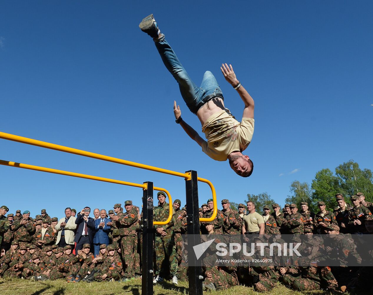 First shift of RMHS military historical camp starts in Moscow region