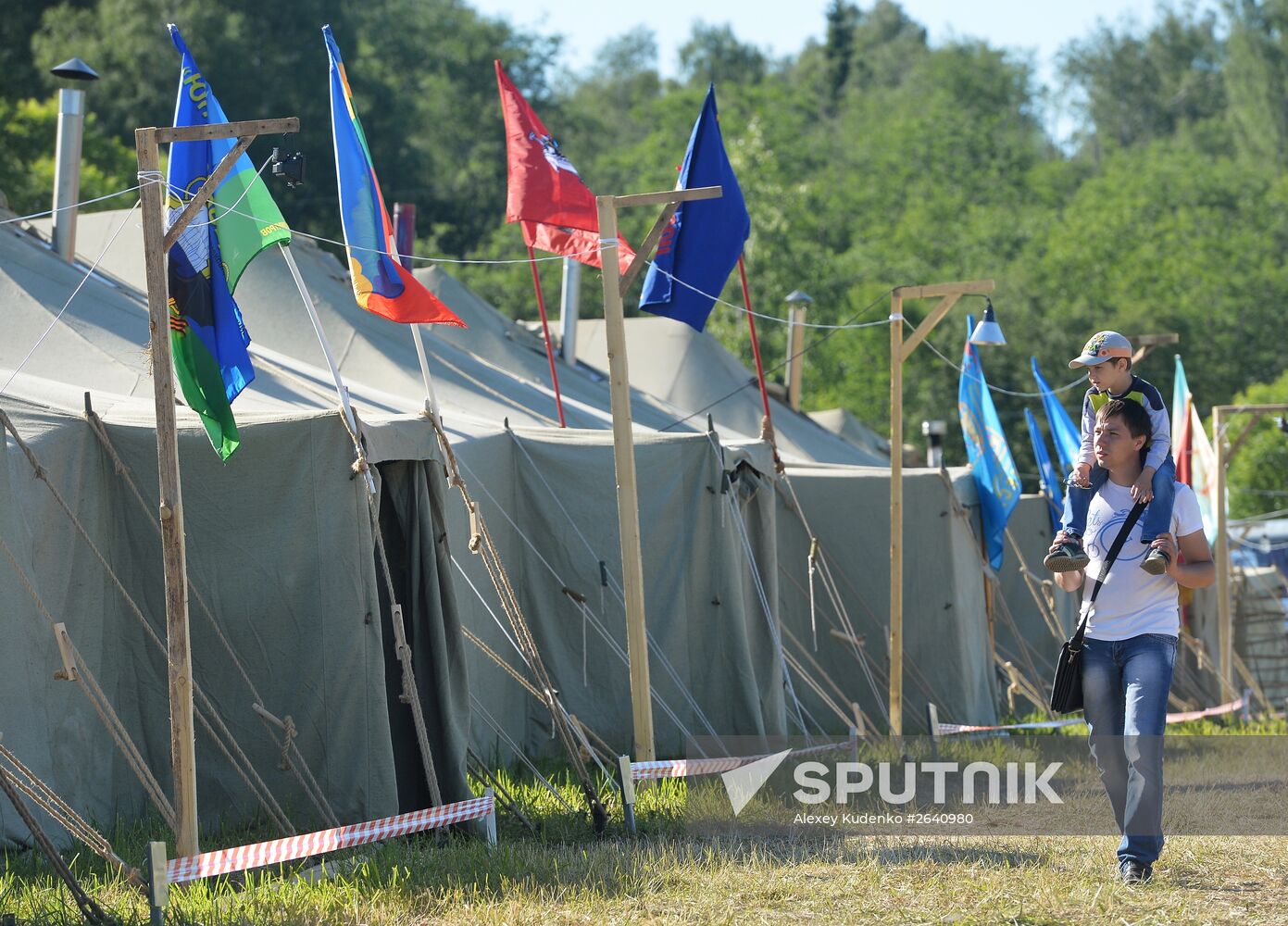 First shift of RMHS military historical camp starts in Moscow region