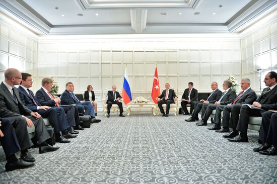 Russia President Vladimir Putin's working visit to Azerbaijan. Day two