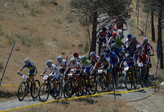 1st European Games. Cycling Mountainbike. Women's cross-country