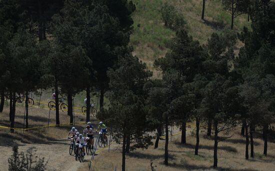 1st European Games. Cycling Mountainbike. Women's cross-country