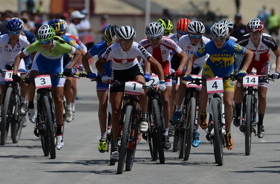 1st European Games. Cycling Mountainbike. Women's cross-country