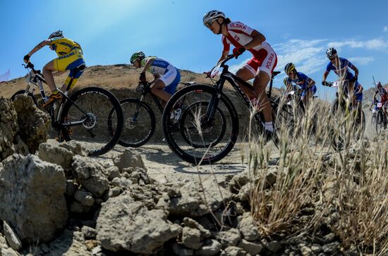 1st European Games. Cycling Mountainbike. Women's cross-country