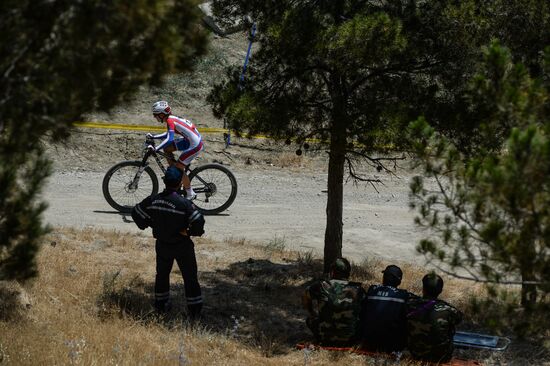1st European Games. Cycling Mountainbike. Women's cross-country