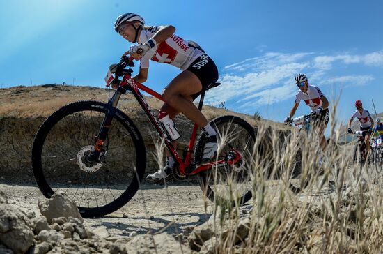 1st European Games. Cycling Mountainbike. Women's cross-country