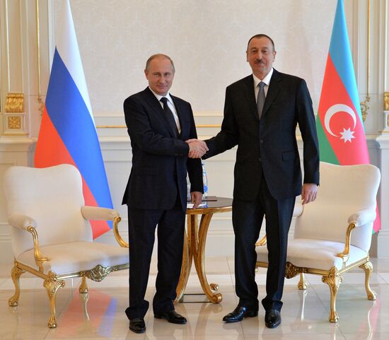 Russian President Vladimir Putin's working visit to Azerbaijan. Day two
