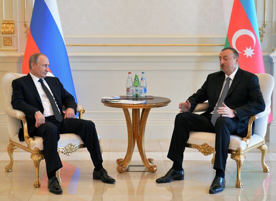 Russian President Vladimir Putin's working visit to Azerbaijan. Day two