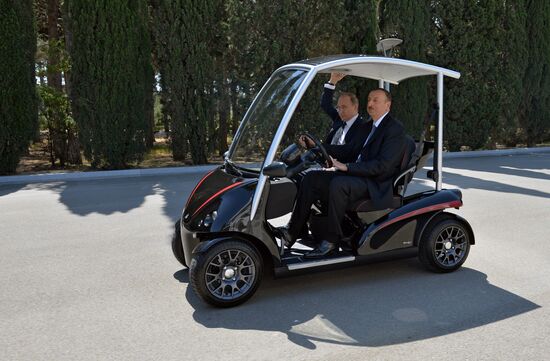 Vladimir Putin visits Azerbaijan. Day 2