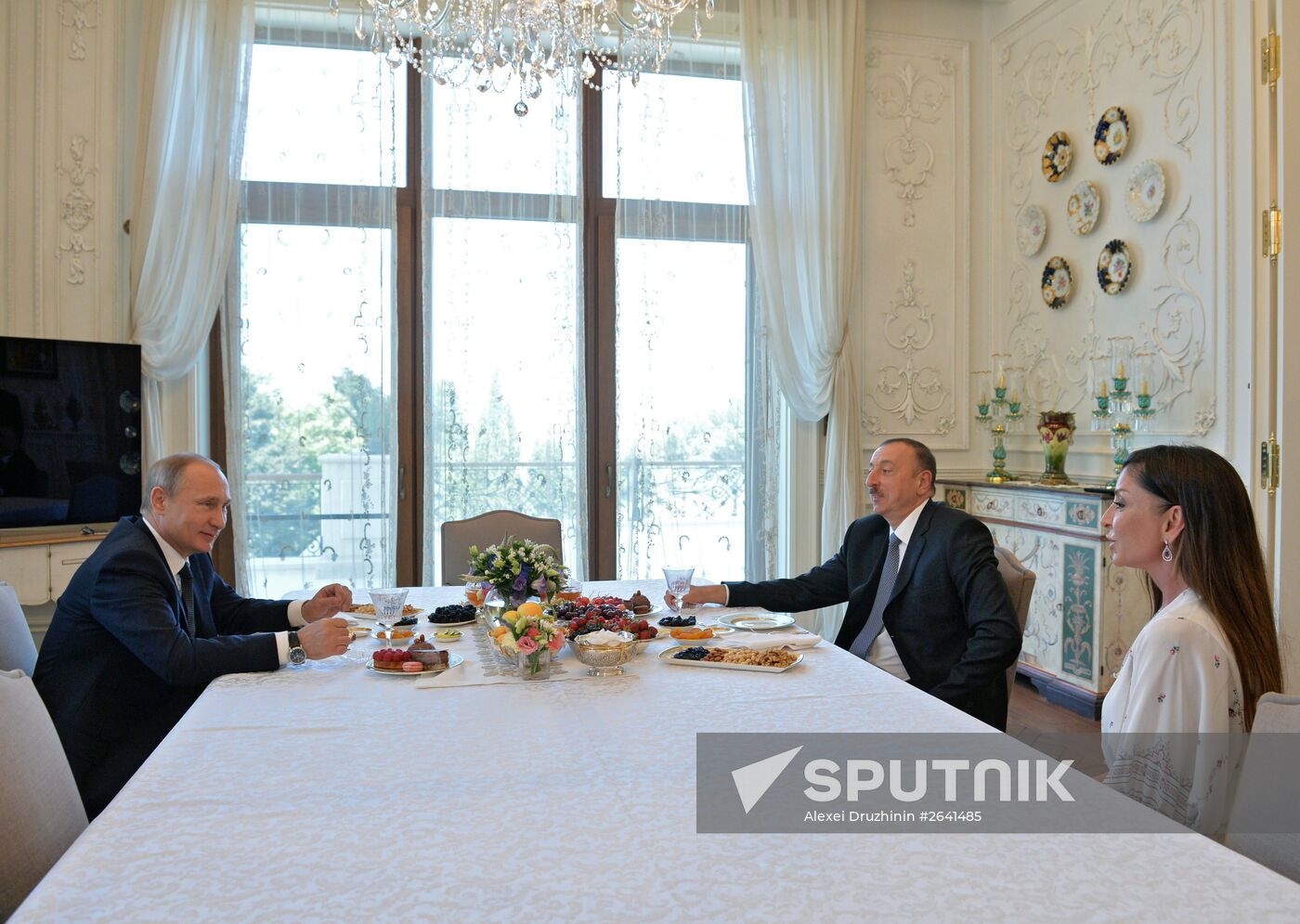 Vladimir Putin visits Azerbaijan. Day 2