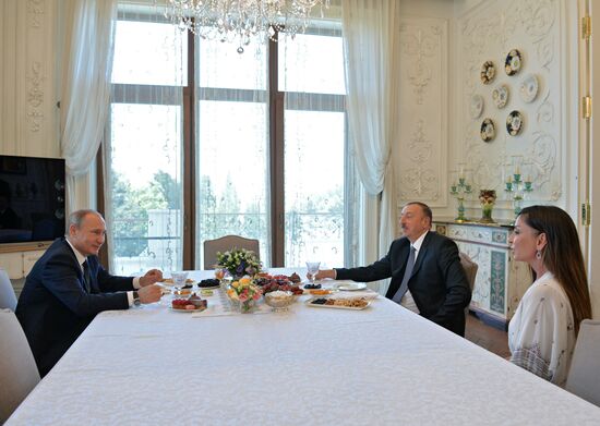 Vladimir Putin visits Azerbaijan. Day 2