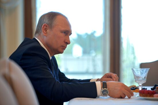 Vladimir Putin visits Azerbaijan. Day 2