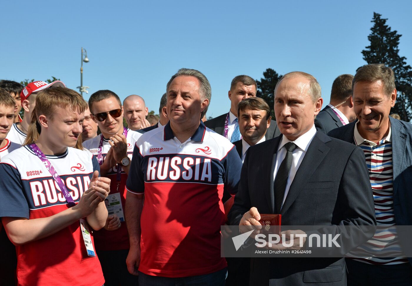Vladimir Putin visits Azerbaijan. Day 2