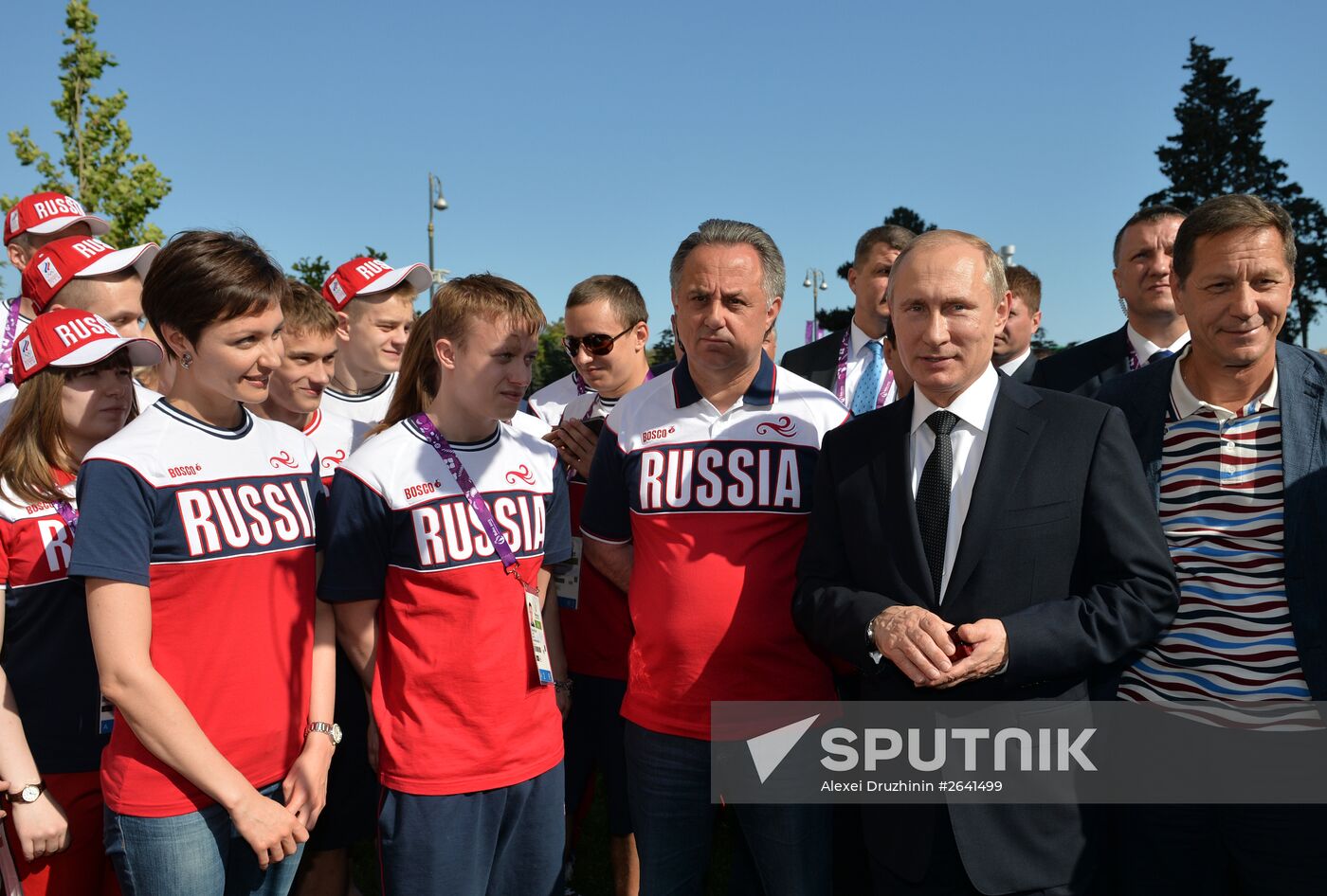 Vladimir Putin visits Azerbaijan. Day 2