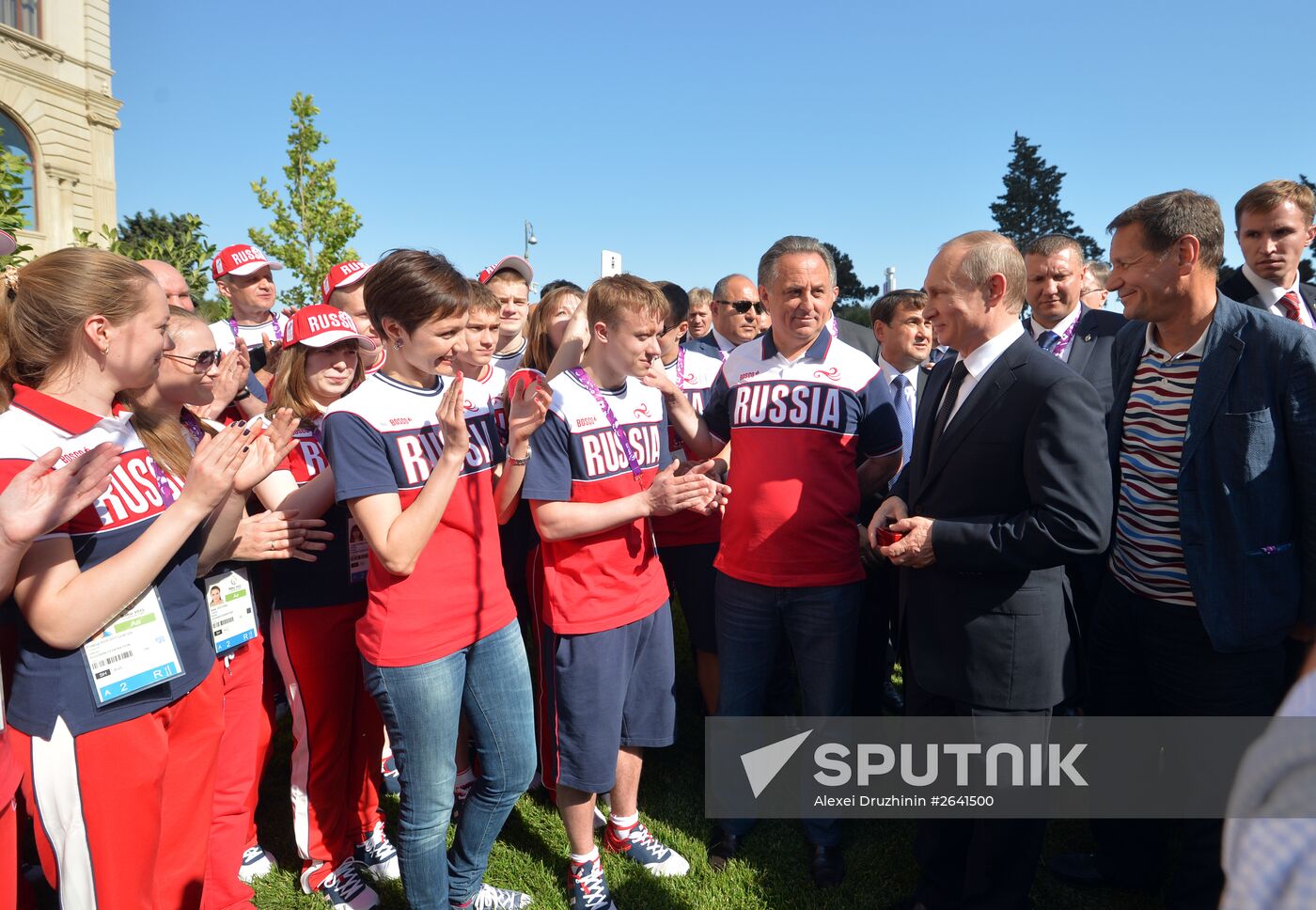 Vladimir Putin visits Azerbaijan. Day 2