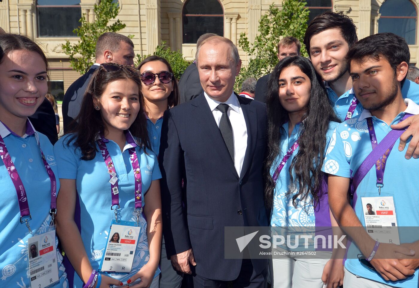 Vladimir Putin visits Azerbaijan. Day 2
