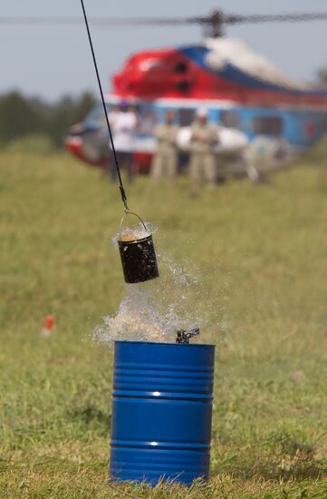 Second gathering of helicopter sports enthusiasts "Vertoslet"