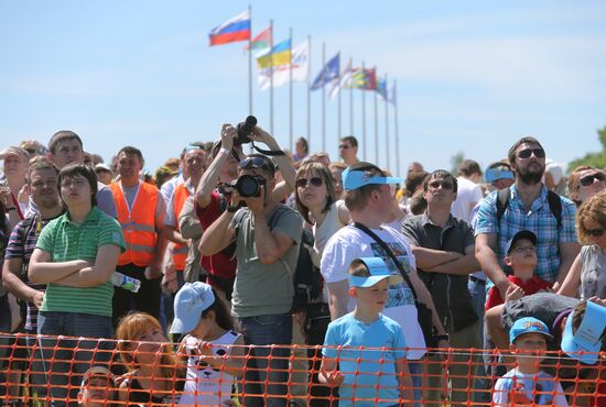 Second gathering of helicopter sports enthusiasts "Vertoslet"