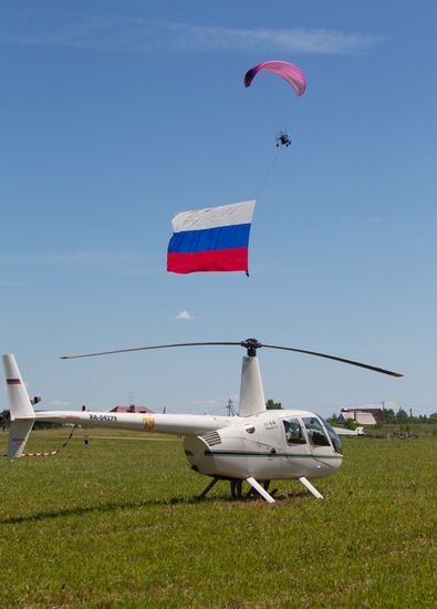 Second gathering of helicopter sports enthusiasts "Vertoslet"