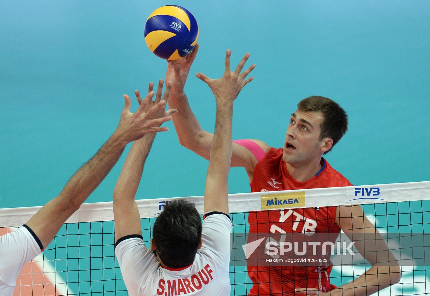 FIVB World League. Russia vs. Iran