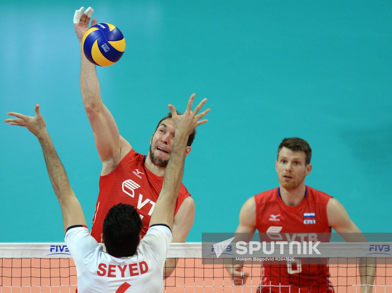 FIVB World League. Russia vs. Iran