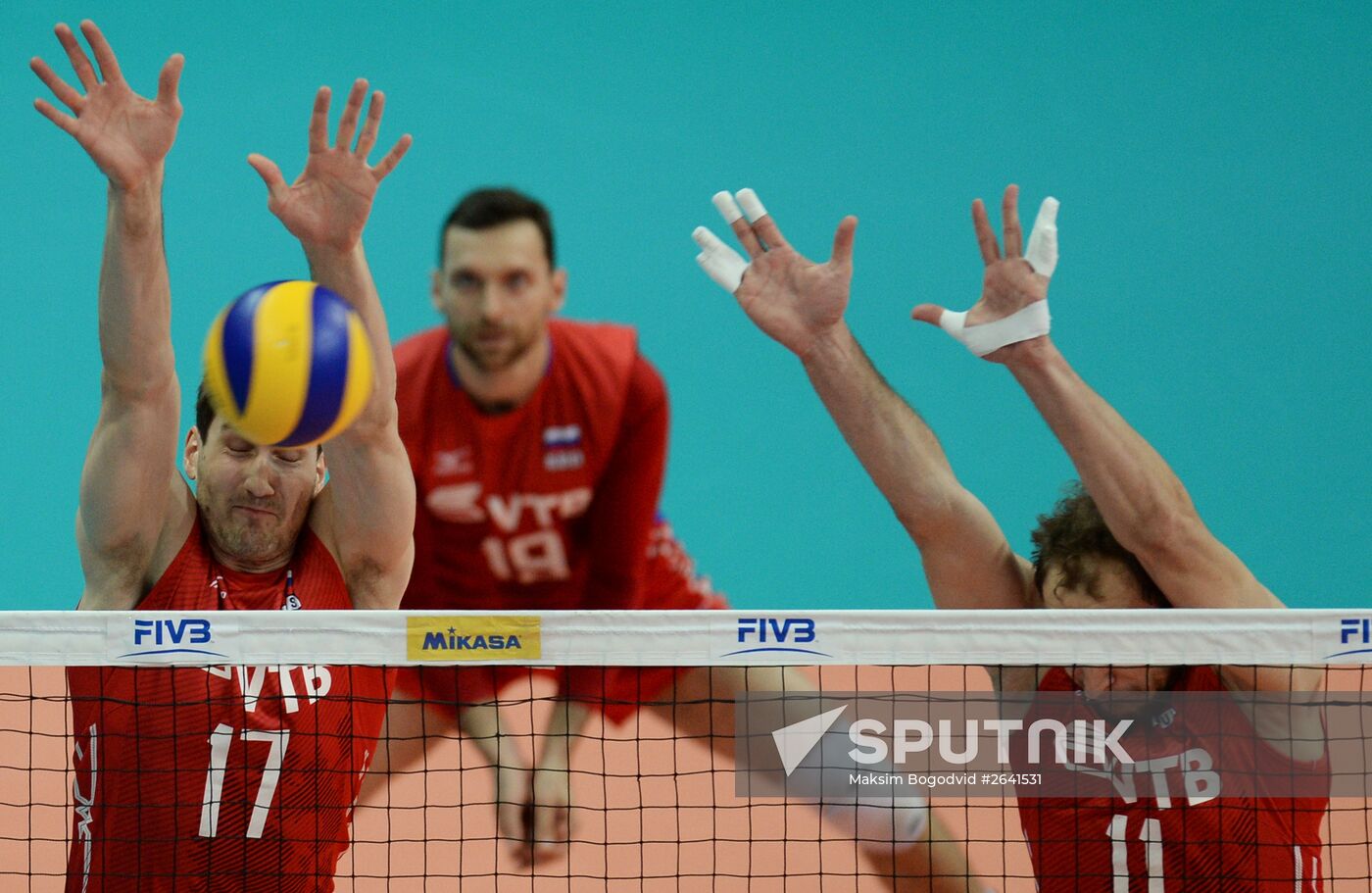 FIVB World League. Russia vs. Iran