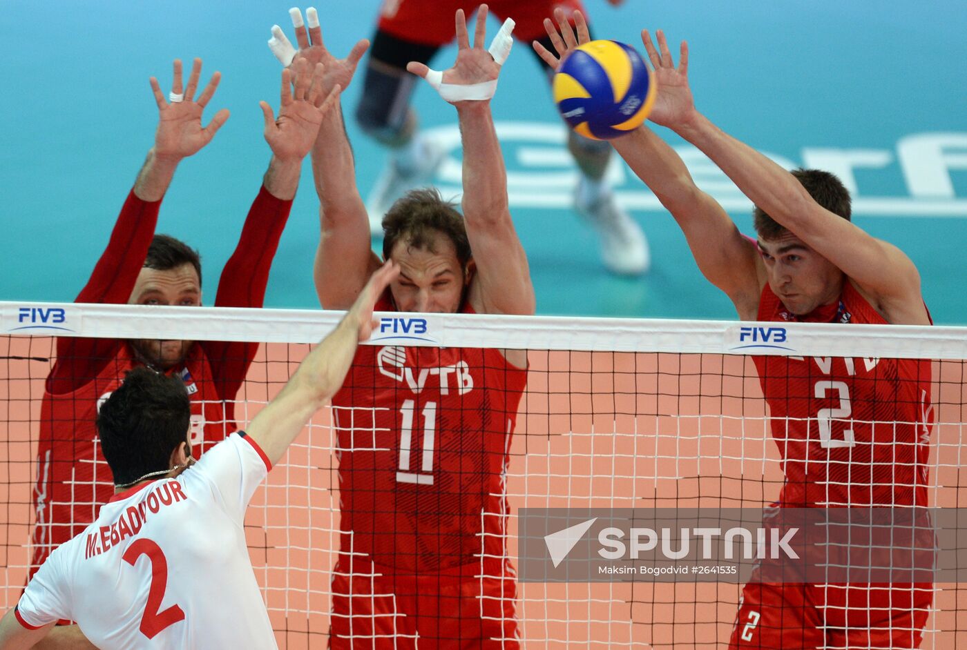 FIVB World League. Russia vs. Iran