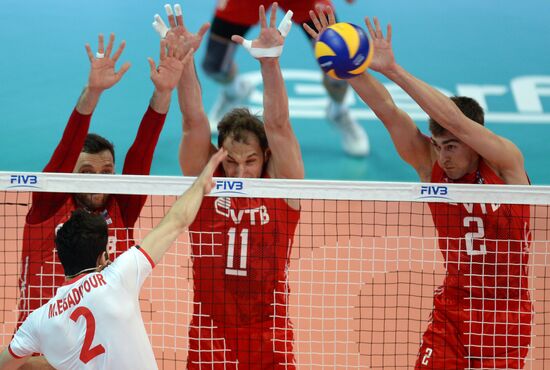 FIVB World League. Russia vs. Iran