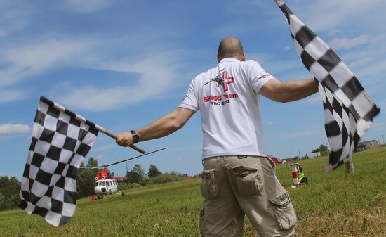 Second gathering of helicopter sports enthusiasts "Vertoslet"