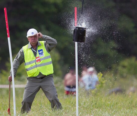 Second gathering of helicopter sports enthusiasts "Vertoslet"