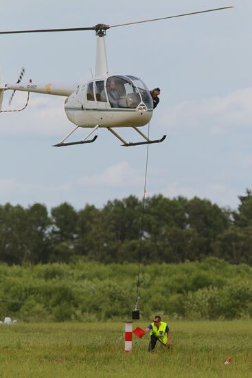 Second gathering of helicopter sports enthusiasts "Vertoslet"