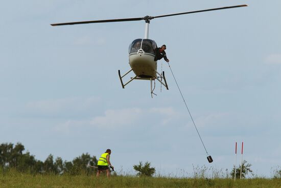 Second gathering of helicopter sports enthusiasts "Vertoslet"