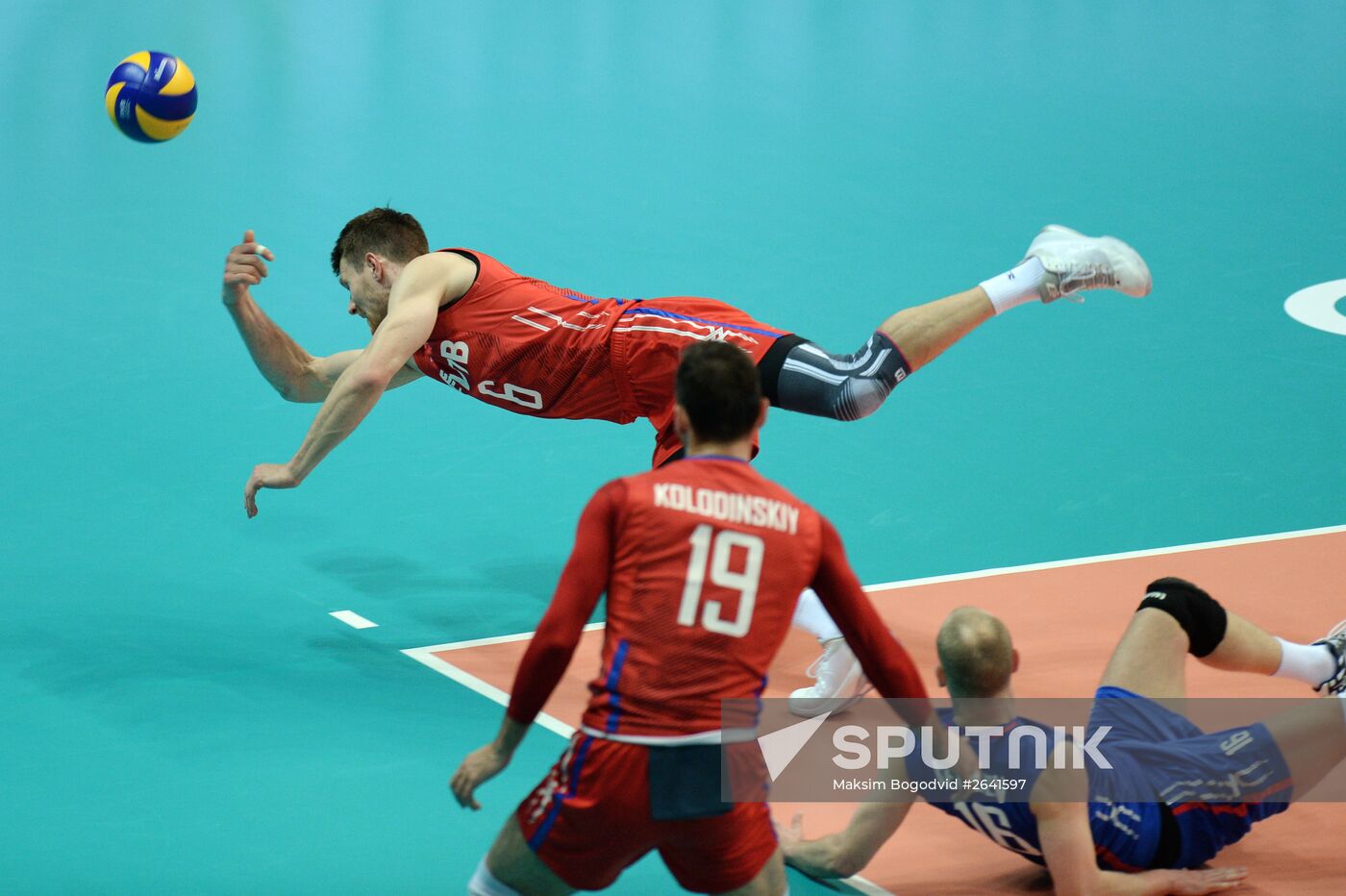 FIVB World League. Russia vs. Iran