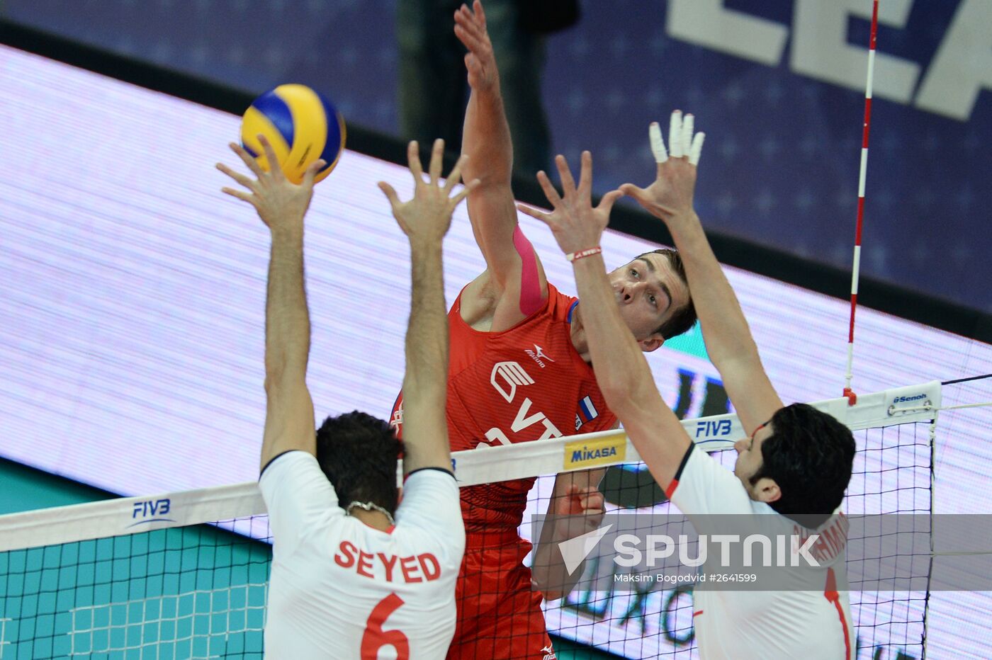 FIVB World League. Russia vs. Iran