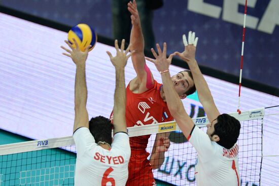 FIVB World League. Russia vs. Iran