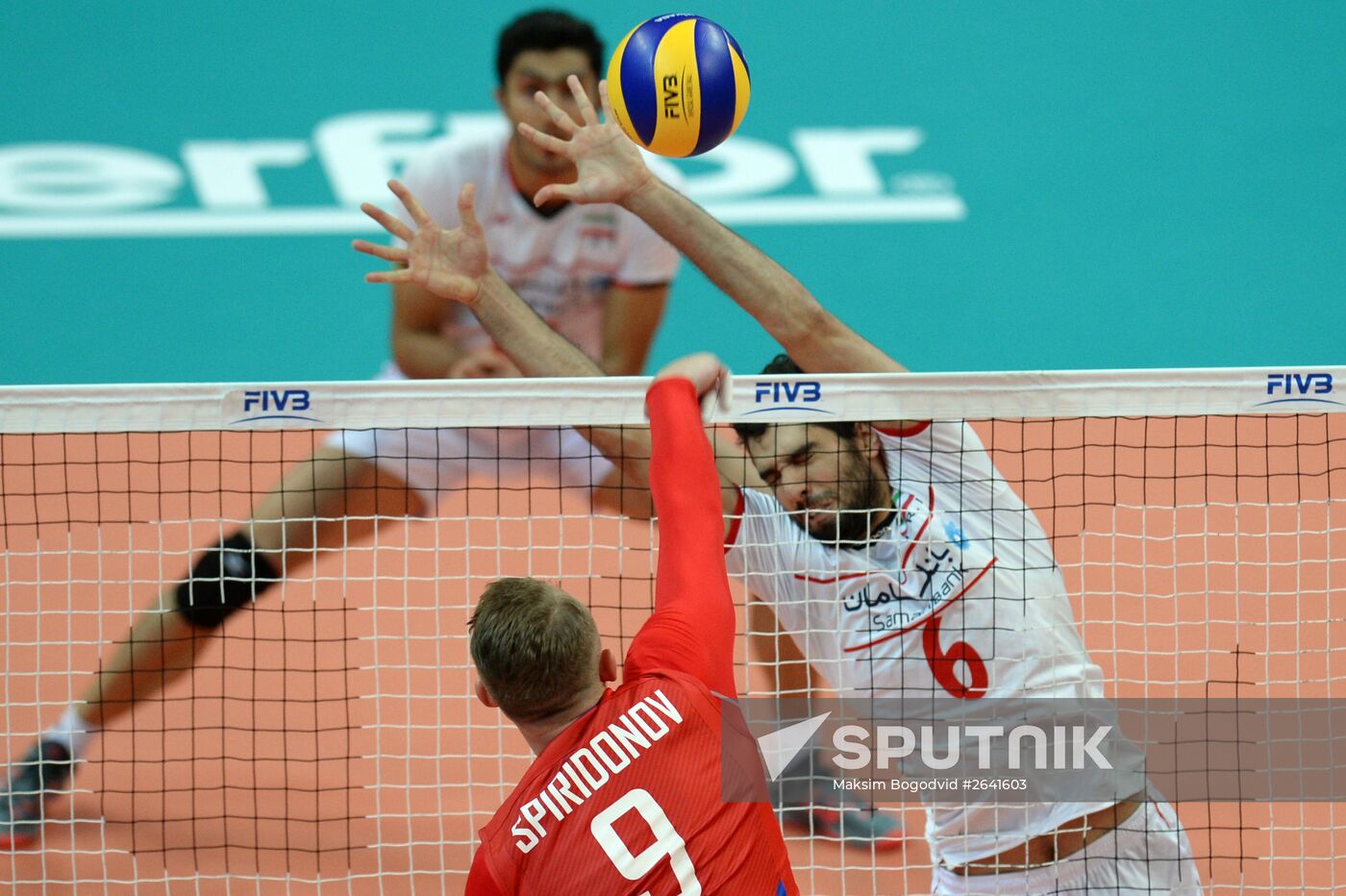 FIVB World League. Russia vs. Iran