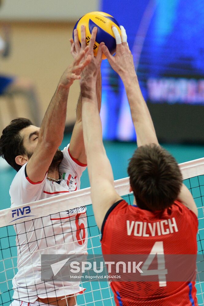 FIVB World League. Russia vs. Iran