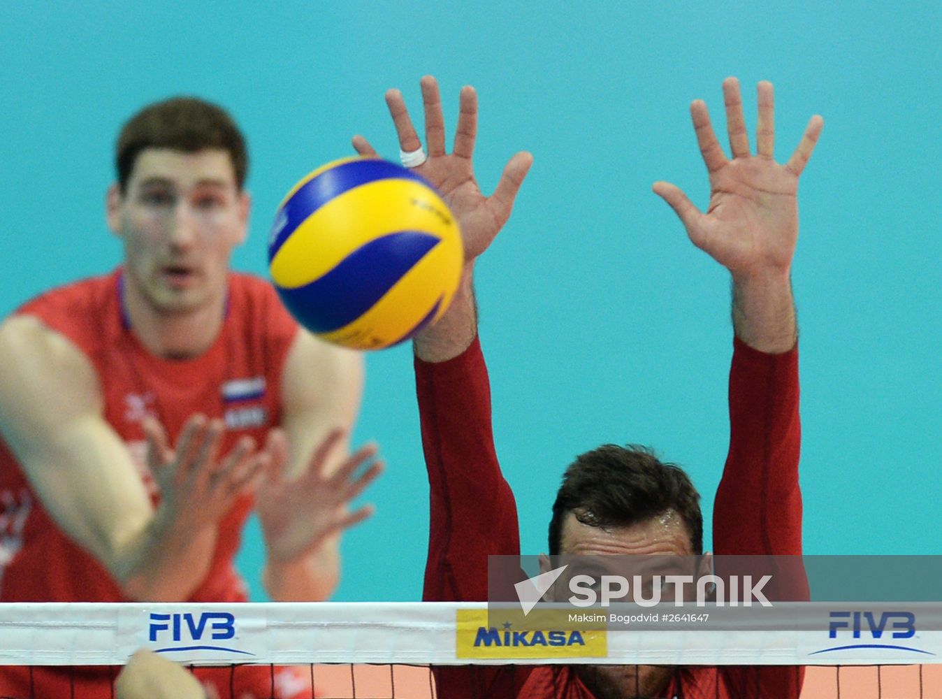 FIVB World League. Russia vs. Iran
