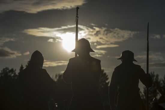 Ritter Weg medieval reenactment festival